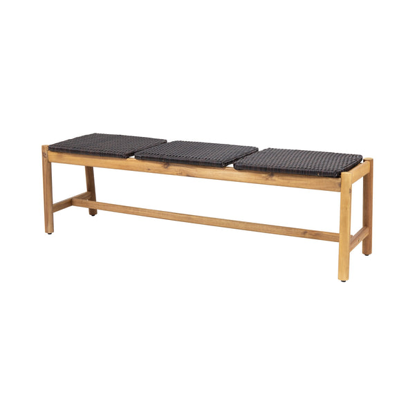 English Elm Christopher Knight Home® - Cambria 3-Seater Bench: Timeless Acacia Wood Seating For Entryways, Dining, And Outdoor Spaces 68889.00BRN