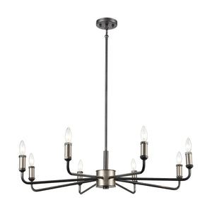 Cortlandt 36'' Wide 8-Light Chandelier - Iron 15396/8 Elk Lighting