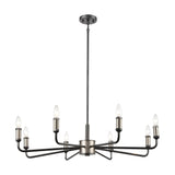 Cortlandt 36'' Wide 8-Light Chandelier - Iron 15396/8 Elk Lighting