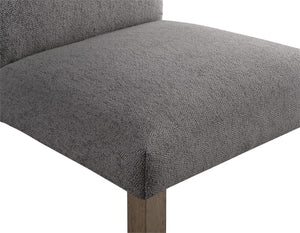 OSP Home Furnishings Everly Dining Chair  - Set of 2 Charcoal