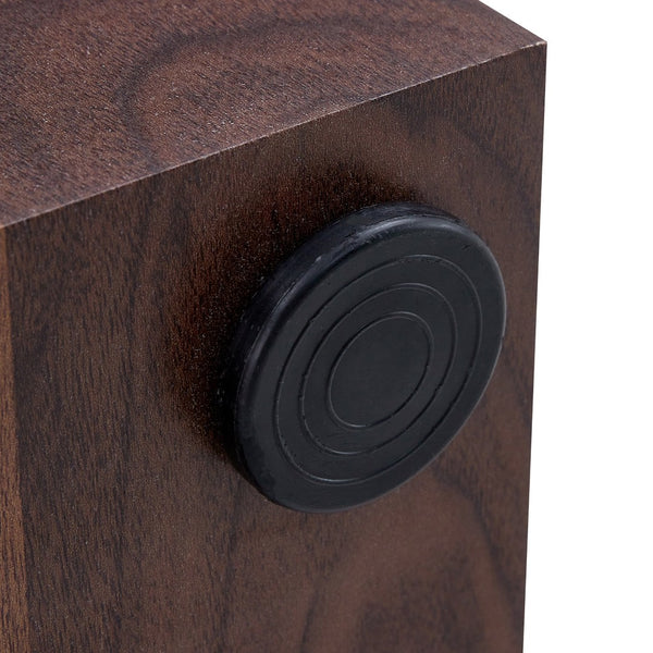 English Elm 16*16*16 Inch Walnut Grain Mdf Cube Side Table Ready to Use Living Room Accent W1151P231617