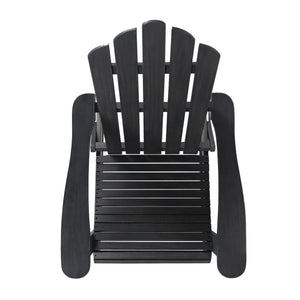 English Elm Christopher Knight Home® - HOLLYWOOD Acacia Wood Adirondack Rocking Chair with Long Rockers, Weather-Resistant, Cozy Cottage Vibe DARK GREY 38.75 L x 28 W x 9 H 62398.00DGRY