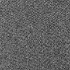 English Elm Belinda Grey 5-Piece Round Marble Dining Set with Nailhead Tufted Linen Chairs and Scalloped Base B062S01196