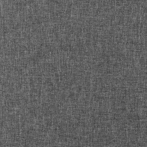 English Elm Belinda Grey 5-Piece Round Marble Dining Set with Nailhead Tufted Linen Chairs and Scalloped Base B062S01196