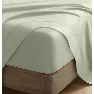 English Elm 5 Egyptian Cotton Split King Sateen Sheet Set with Deep Pockets Breathable Luxurious Feel Sage 5 L x 14 W x 12.25 H B035P381331