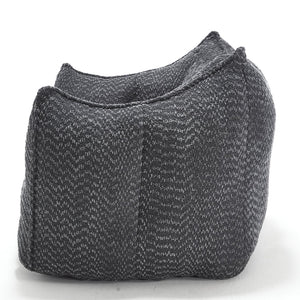 English Elm Sofa plush beanbag chair with superfiber cover and resilient foam filling for ultimate home comfort and relaxation Black W1996P252270