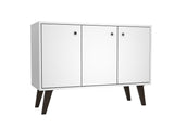 Manhattan Comfort Bromma Mid-Century Modern Sideboard White 155AMC200