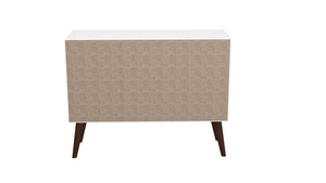 Manhattan Comfort Bromma Mid-Century Modern Sideboard White 155AMC200