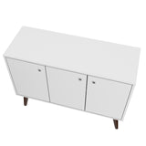 Manhattan Comfort Bromma Mid-Century Modern Sideboard White 155AMC200