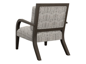 Lexington Apollo Upholstered Accent Chair with Down Back Cushion for Modern Living Room Comfort and Style Gray 1560-11-72