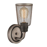 Glencoe 6'' Wide 1-Light Vanity Light - Weathered Zinc 15651/1 Elk Lighting