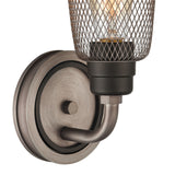 Glencoe 6'' Wide 1-Light Vanity Light - Weathered Zinc 15651/1 Elk Lighting