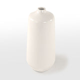 White Glazed Vase (15694L A25) Zentique