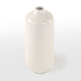 White Glazed Vase (15694S A25) Zentique