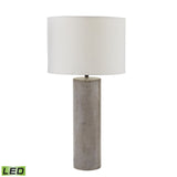 Cubix 29.1'' High 1-Light Table Lamp - Polished Concrete - Includes LED Bulb 157-013-LED Elk Home