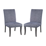 OSP Home Furnishings Hamilton Dining Chair  - Set of 2 Navy