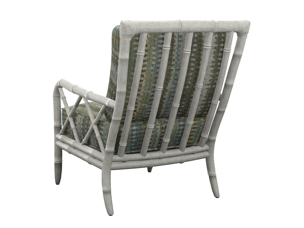Lexington Heydon Upholstered Accent Chair with Ultra Down Cushion and Solid Wood Frame for Living Room Blue/Aqua 1576-11-73