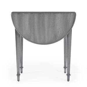 Butler Specialty Glenview Versatile Rectangular Wood Pembroke Drop Leaf Side Table With Elegant Inlay Design Gray Polar Hardwood Solds,Oak Veneer,Fiberboard,Zinc 1576418-butler