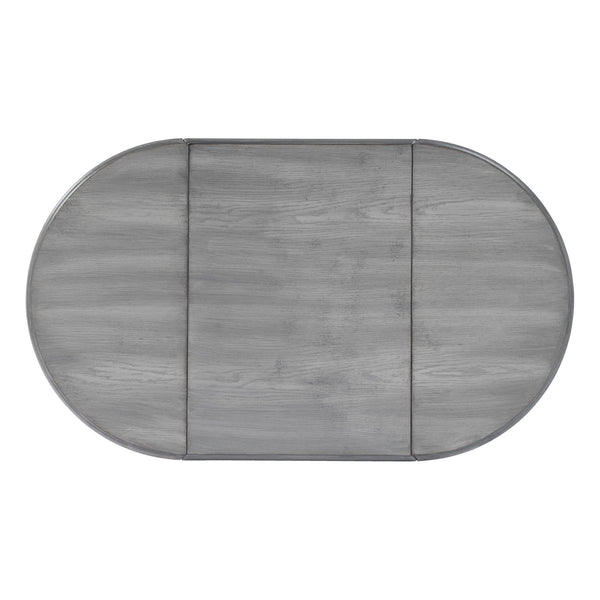 Butler Specialty Glenview Versatile Rectangular Wood Pembroke Drop Leaf Side Table With Elegant Inlay Design Gray Polar Hardwood Solds,Oak Veneer,Fiberboard,Zinc 1576418-butler