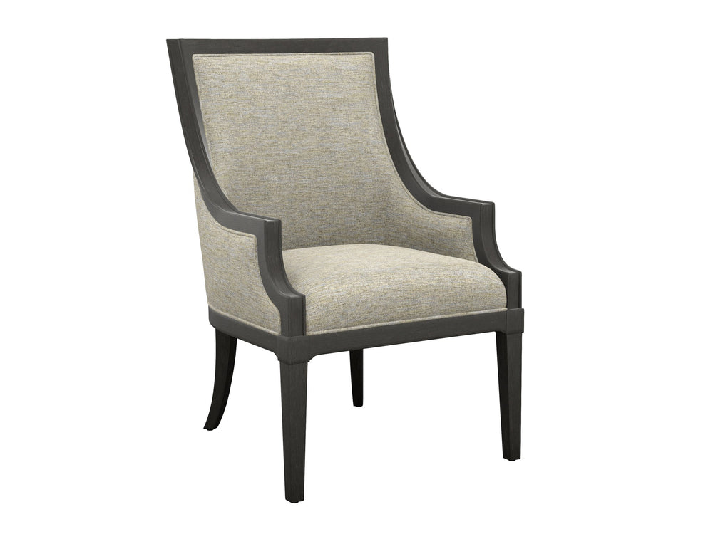 Lexington Aqua Bay Upholstered Accent Chair Tight Seat Tailored Living Room Lounge Seating 1577-13-74