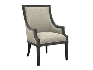 Lexington Aqua Bay Upholstered Accent Chair Tight Seat Tailored Living Room Lounge Seating 1577-13-74