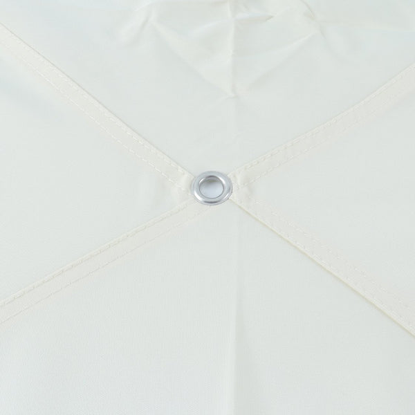 English Elm Replacement Canopy Top for 10x12 Gazebo with UV-Protective, Water-Repellent Polyester Fabric and Ventilation White W419P208848
