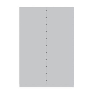 Manhattan Comfort Gramercy Contemporary - Modern Wardrobe/ Armoire/ Closet White 157GMC1