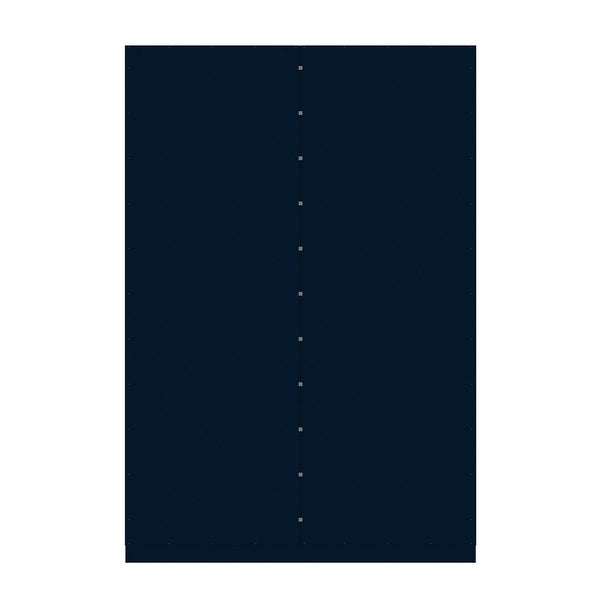 Manhattan Comfort Gramercy Contemporary - Modern Wardrobe/ Armoire/ Closet Tatiana Midnight Blue 157GMC4