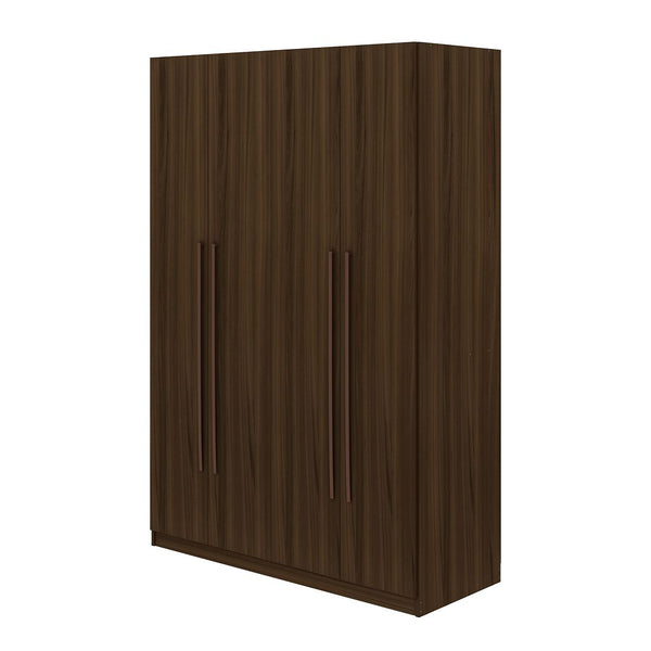 Manhattan Comfort Gramercy Contemporary - Modern Wardrobe/ Armoire/ Closet Brown 157GMC5