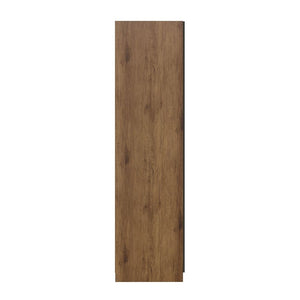 Manhattan Comfort Gramercy Contemporary - Modern Wardrobe/ Armoire/ Closet Nature and Textured Grey 157GMC7