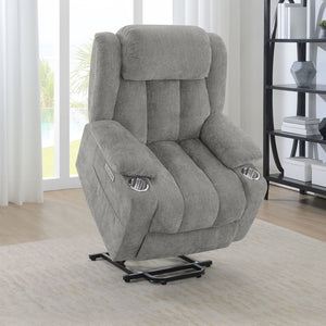 English Elm Beca Power Lift Recliner with Usb Port Tufted Polyester Upholstery for Living Room B062P466843