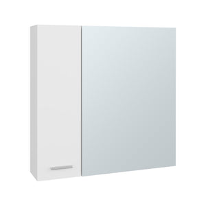 English Elm Nome Wall Mounted Mirrored Medicine Cabinet with Multi Compartment Interior Storage B097P474279