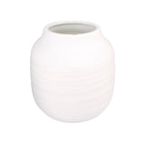 Matte White Vase (15919L A584A) Zentique