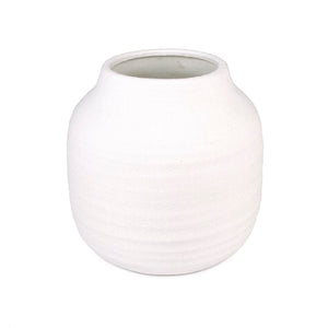 Matte White Vase (15919S A584A) Zentique