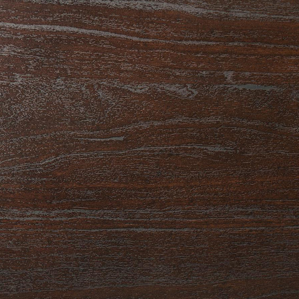 English Elm MDF Nightstand with 2 Drawers — Classic Wood Veneer Nightstand with Metallic Hardware and Tapered Legs Espresso B016P254582