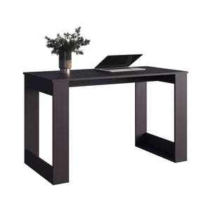 English Elm Writing Desk Sleek 47.2" Workstation with Sturdy Legs, Engineered Wood Finish for Home Offices Black,Wenge 51.97 L x 28.35 W x 3.15 H B097P296832