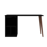 Manhattan Comfort Hampton Mid-Century Modern Desk Black 15PMC70