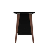 Manhattan Comfort Hampton Mid-Century Modern Desk Black 15PMC70