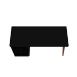 Manhattan Comfort Hampton Mid-Century Modern Desk Black 15PMC70