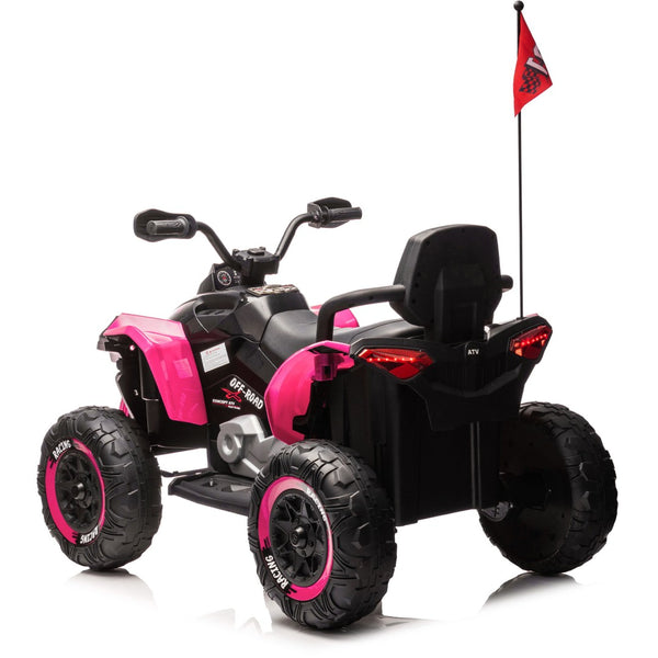 English Elm 24v Kids Electric Atv Xxxl Off-road Ride on with Parental Remote and Shock Absorbers W1578P352120