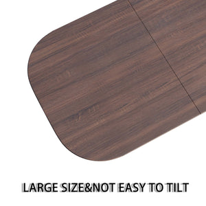 English Elm 63 Stylish Medieval Modern Dining Table & 4 Ergonomic Pu Chairs Set For Home & Kitchen Elegance W2189S00697