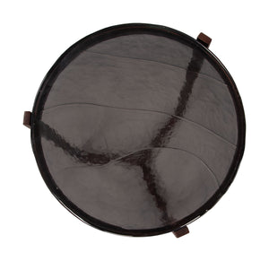 Zuo Modern Daiza Side Table Bronze - Modern Recycle Sand Cast Glass & Iron Design For Elegant Living Spaces Bronze Recycled Sand Cast Glass,Iron 110613-zuo-modern