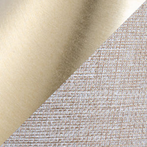 English Elm Lenuxe 24" Contemporary Metal Table Lamp Set of 2 with Metallic Linen Drum Shade and 3-Way Switch Gold B202P224068