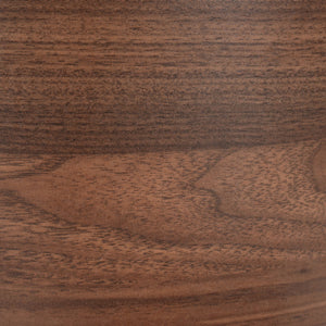 English Elm Christopher Knight Home® - MDF Oval Italian Double-Layer Side Table with Tempered Glass Top, Space-Saving Storage, Sturdy Elegance Brown+Gray N770P281244G