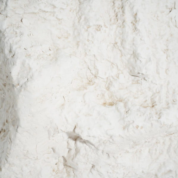 English Elm Christopher Knight Home® - Talia Magnesium Oxide Outdoor Side Table in White — Weather‑Resistant, Textured Stone Look, Versatile N775P300887W