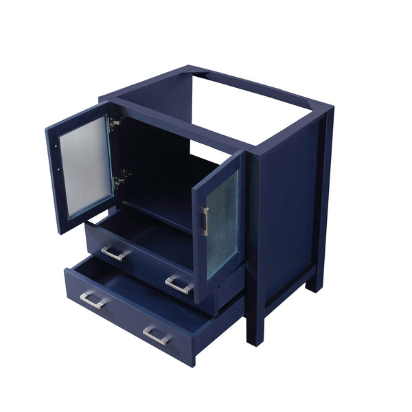 English Elm Navy 30-in Bath Vanity Cabinet in Navy Blue with Soft-Close Drawers, Solid Wood Frame, Preassembled B2731P260426
