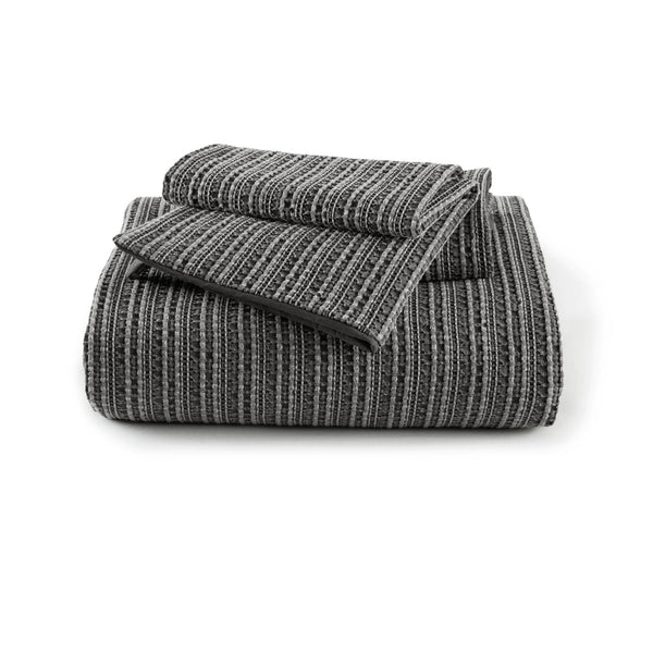 English Elm 3PCS Waffle Washed Comforter Set Full/Queen with Breathable 100% Cotton Face and Plush 270G Fill Charcoal 11.5 L x 9.5 W x 8 H B035P341120