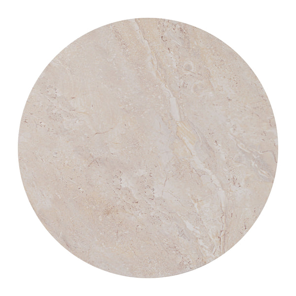 Zuo Modern Siro Side Table Natural - Modern Elegance With Durable Laminated Travertine & Solid Acacia Wood Natural Travertine,Solid Acacia Wood 704179-zuo-modern