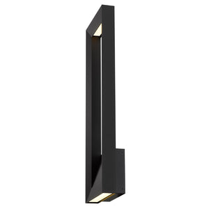 English Elm 16 Inch Led Wall Sconce Etched Glass Dimmable Bathroom Hallway Living Room Light B370P416463