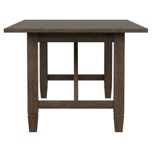 English Elm Jamie Trestle Base Mahogany Veneer Extendable Dining Table for Farmhouse Rooms B062P447822